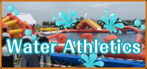 水上アスレチック